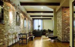 Внутренняя отделка кирпичного дома