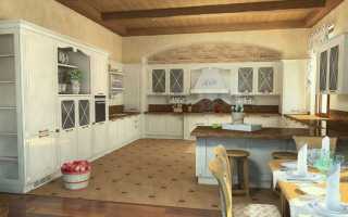 Дизайн интерьера кухни в доме