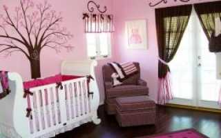 Детские комнаты для новорожденных дизайн