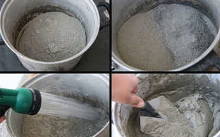 Расход цемента и песка на 1м3 раствора