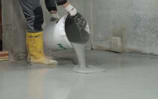 Керамзит пролитый цементным молочком