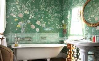 Ванная комната дизайн краской